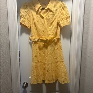 Rachel Parcel yellow dress - size small